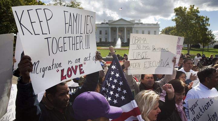 People rally for comprehensive immigration reform,
