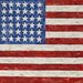 Jasper Johns’s “Flag,” signed and dated 1983, sold for $36 million on Tuesday night.