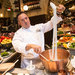 Brando de Oliveira, the chef at Florian, at the burrata bar.