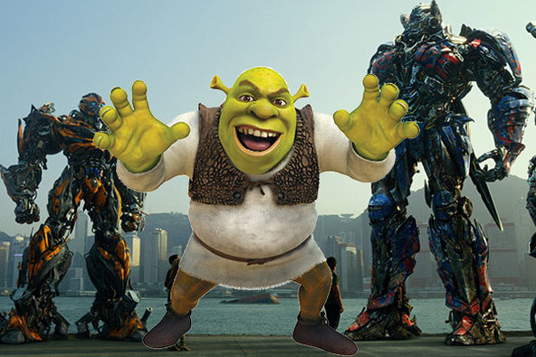 DreamWorks Animation, the maker of Shrek, may join the Hasbro, the maker of Transformers.