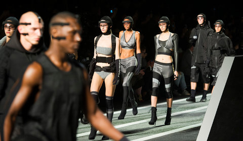 The launch event for the Alexander Wang X H&M collection, held in New York in October.