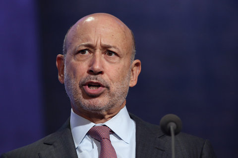 Lloyd Blankfein, the chief executive of Goldman Sachs.