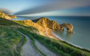 The last of the evening light on Durdle Door, Jurassic Coast, Dorset - winner of the Youth Classic View category