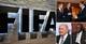 Fifa president Sepp Blatter, former vice-president Jack Warner and part of the FA's 2018 World Cup bid team