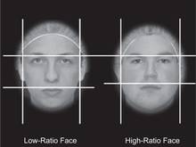 A footballer's facial structure could offer a key insight into how likely he is to score goals and commit fouls, researchers have claimed