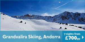 Grandvalira Skiing, Andorra 