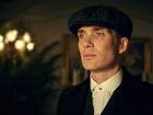 Cillian Murphy as Tommy Shelby at the Epsom Derby in the finale of series two of 'Peaky Blinders'