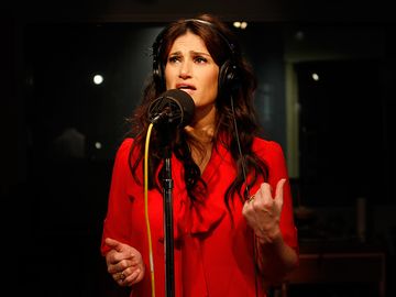 Idina Menzel performs selections from 'If/Then' in the Soundcheck studio.