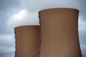 Cooling towers of a nuclear power plant in Grohnde, Germany. An interim charge for the Texas legislature could change the United States' management of nuclear waste. 