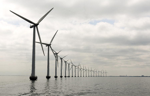 Middelgruden Offshore Wind Farm in Denmark