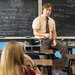 Haley Joel Osment as an inexperienced teacher in “Sex Ed.