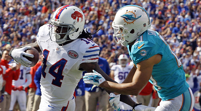 8:25 p.m. ET: Bills go for sweep of host Dolphins