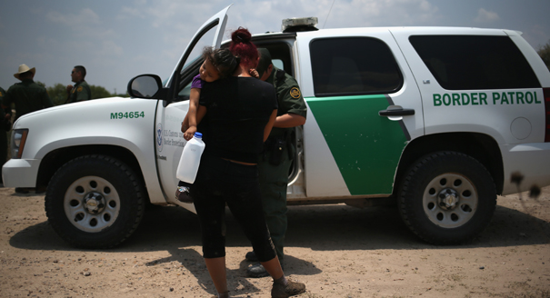 The U.S. Border Patrol is pictured. | Getty