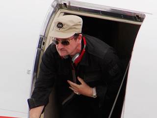 U2 Star Bono's Mid-Air Scare: Door Falls Off Learjet From 15,000 Feet
