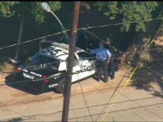 Stolen Houston Cop Car Crashed Into Tree
