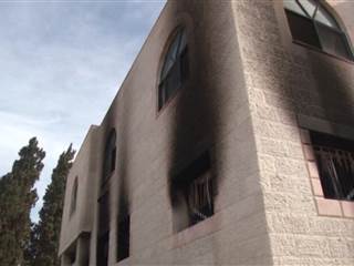 West Bank Mosque Burnt in Suspected Arson Attack