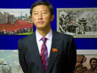 North Korea Art Exhibition Opens at Kim Jong Un's London Embassy