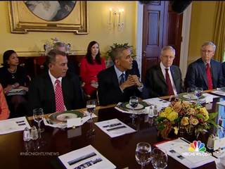 President Obama Hosts Lunch With Congressional Leaders