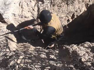 ISIS Shows Off Tunnels That It Claims Let Fighters Survive U.S. Airstrikes