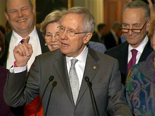 Reid Unveils New Senate Democratic Leadership Team