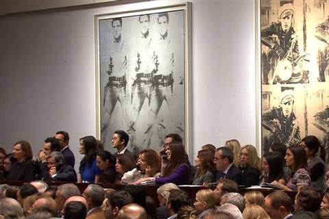 Going Going Gone: Warhol's 'Triple Elvis' Auction