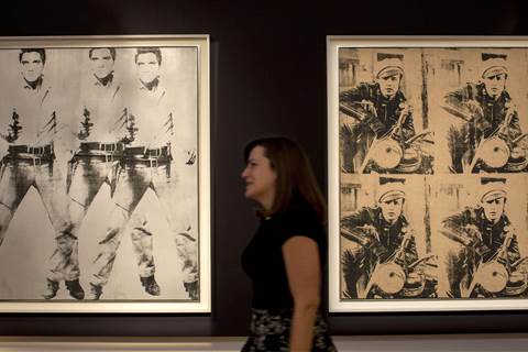 Warhol's Elvis and Brando Works Fetch $151.5 Million at Auction