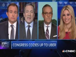 Congress cozies up to Uber