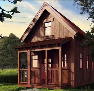 Image: Small house evangelist and founder of Four Lights Tiny House Company Jay Shafer talks about the inspiration behind his small home designs 