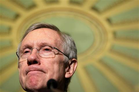 Harry Reid Keeps Job as Top Senate Dem, But With Some Opposition
