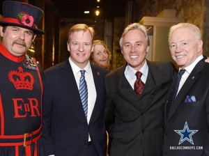 BEASLEY PHOTO BOMBS THE BOSSES (courtesy of Cole Beasley twitter page)