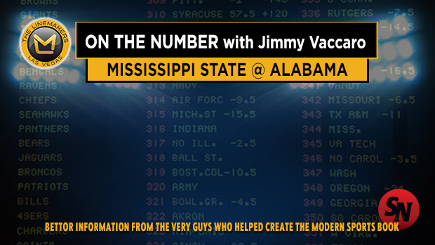 Jimmy V on Mississippi State @ Alabama