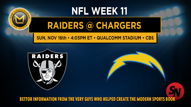 Oakland Raiders @ San Diego Chargers