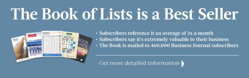 The Business Journals Book of Lists