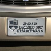 Los Angeles Kings 2012 NHL Stanley Cup Final Champions Laser-Cut License Plate