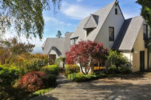 Berkeley hills home blends Gothic, English cottage elements - Photo