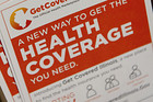 Fliers promoting the Get Covered Illinois health insurance marketplace sit in a box at the Bureau County Health Department offices in Princeton, Illinois, U.S., on Wednesday, Dec. 18, 2013. Today?s deadline for Americans to sign up for Obamacare health coverage effective Jan. 1 was extended until midnight tomorrow as heavy traffic to the online enrollment system caused a queuing system to be activated. Photographer: Daniel Acker/BloombergFliers promoting the GetCoveredIllinois healthcare marketplace sit in a box at the Bureau County Health Department offices in Princeton, Illinois, U.S., on Wednesday, Dec. 18, 2013. Consumers who enroll in health plans through the new U.S. exchanges will get 10 extra days to pay their first premiums and still gain coverage effective Jan. 1, an insurance company trade group announced. Photographer:  Daniel Acker/Bloomberg