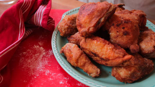 Cooking Fried Chicken