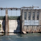 Hydroelectricity generated by Austin's Tom Miller Dam is a renewable source of energy in Texas. Photo by Daniel Reese for KUT News.