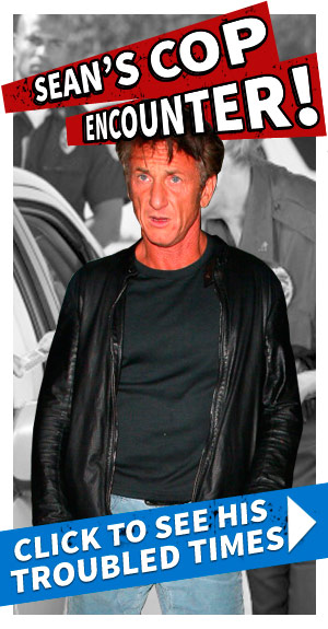 sean penn police photo