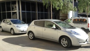 Nissan Leafs Barcelona Spain