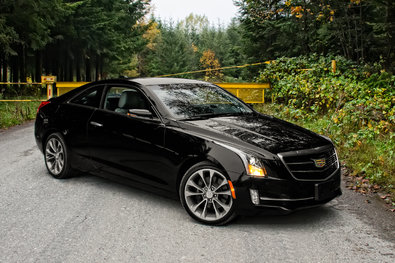The 2015 Cadillac ATS Coupe.