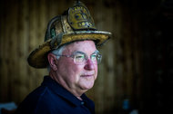 Mike Mattingly, 63, started as a volunteer firefighter at 16.