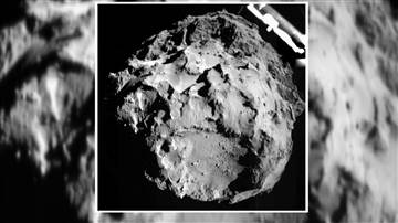 First photos from comet’s surface revealed