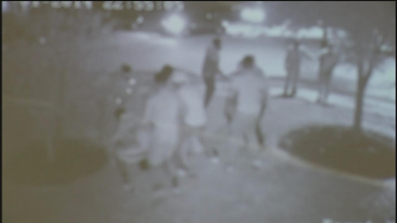 Five arrested in party beating