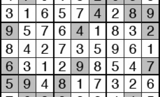 04/28/2014 Sudoku: Answers