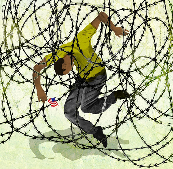 Seeking Asylum in U.S., Immigrants Become Long-Term Detainees Instead
