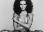 American actress and model Beverly Johnson in 1977.
