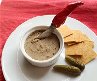 Hunters' liver pate made from the wild turkey. 