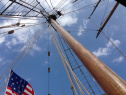 The Pride of Baltimore II, a reproduction privateer from the War of 1812 era, will visit the Washington Navy Yard from Aug.  20 through Aug. 25. (John Domen/All-News 99.1 WNEW)