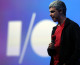 Larry Page, Google co-founder and CEO speaks during the opening keynote at the Google I/O developers conference at the Moscone Center on May 15, 2013 in San Francisco. (Photo by Justin Sullivan/Getty Images)